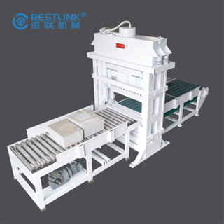 Машина для раскалывания каменных и бетонных блоков мостового типа на заводе Xiamen Bestlink