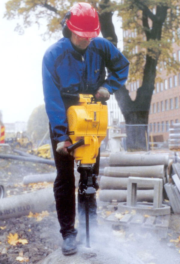 Бензиновый перфоратор