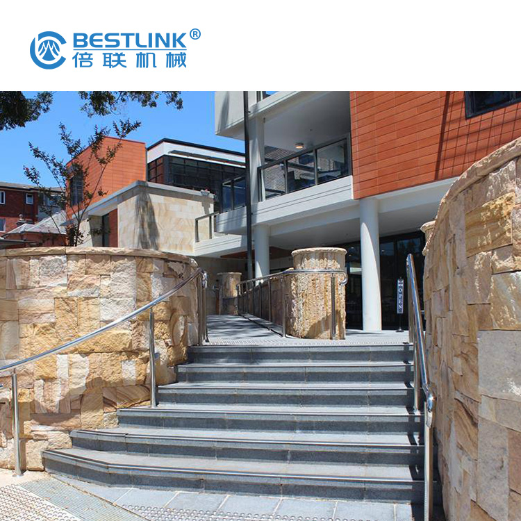 Колониальная стена, сделанная нашим каменным сплиттером !!!