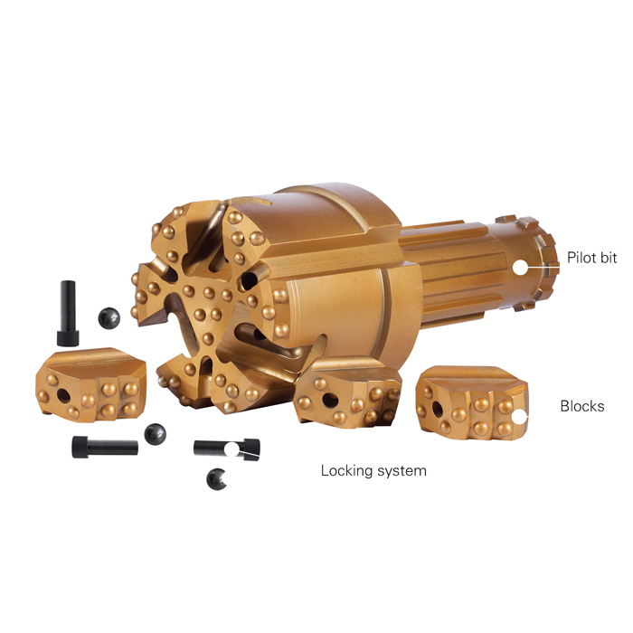 Концентрические буровые долота с блоками для воды для скважин (4)